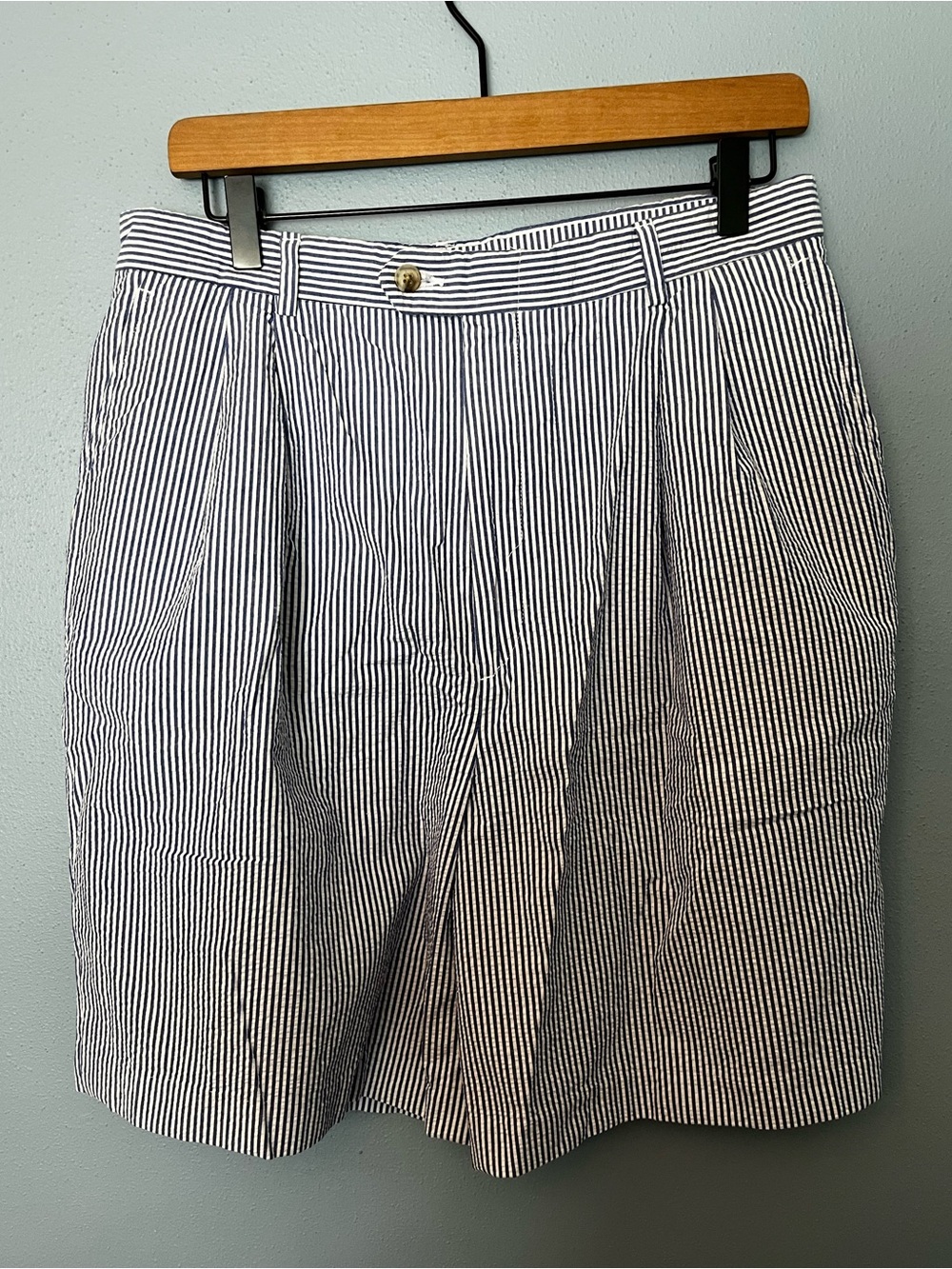 Vintage Lands’ End Seersucker Shorts